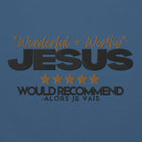 JESUS WONDERFUL AND WORTHY SWEATSHIRT (STYLE 1-W)