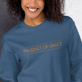 PRODUCT-OF-GRACE SWEATSHIRT (GOLD-W)