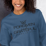 FORGIVEN AND GRATEFUL SWEATSHIRT -CC-W