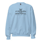 FORGIVEN AND GRATEFUL SWEATSHIRT -CC-W