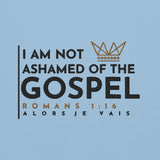 I AM NOT ASHAMED OF THE GOSPEL SWEATSHIRT (STYLE S-W)