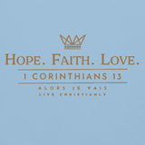 HOPE FAITH LOVE - GOLD Sweatshirt