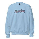 JESUS RED SIGNATURE SWEATSHIRT