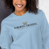 FORGIVEN AND GRATEFUL SWEATSHIRT (CLASSIC-W)