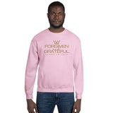 FORGIVEN AND GRATEFUL SWEATSHIRT (GOLD-W)