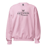 IT'S A GOOD DAY FOR SALVATION SWEATSHIRT (STYLED IN BLACK)