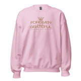 FORGIVEN AND GRATEFUL SWEATSHIRT (GOLD-W)