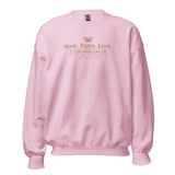 HOPE FAITH LOVE - GOLD Sweatshirt