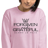 FORGIVEN AND GRATEFUL SWEATSHIRT -CC-W