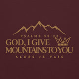 GOD I GIVE YOU MOUNTAINS SWEATSHIRT (GOLD EDITION