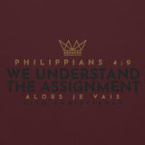 WE UNDERSTAND THE ASSIGNMENT SWEATSHIRT