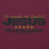 JESUS - HIS EXAMPLE WAS FLAWLESS SWEATSHIRT