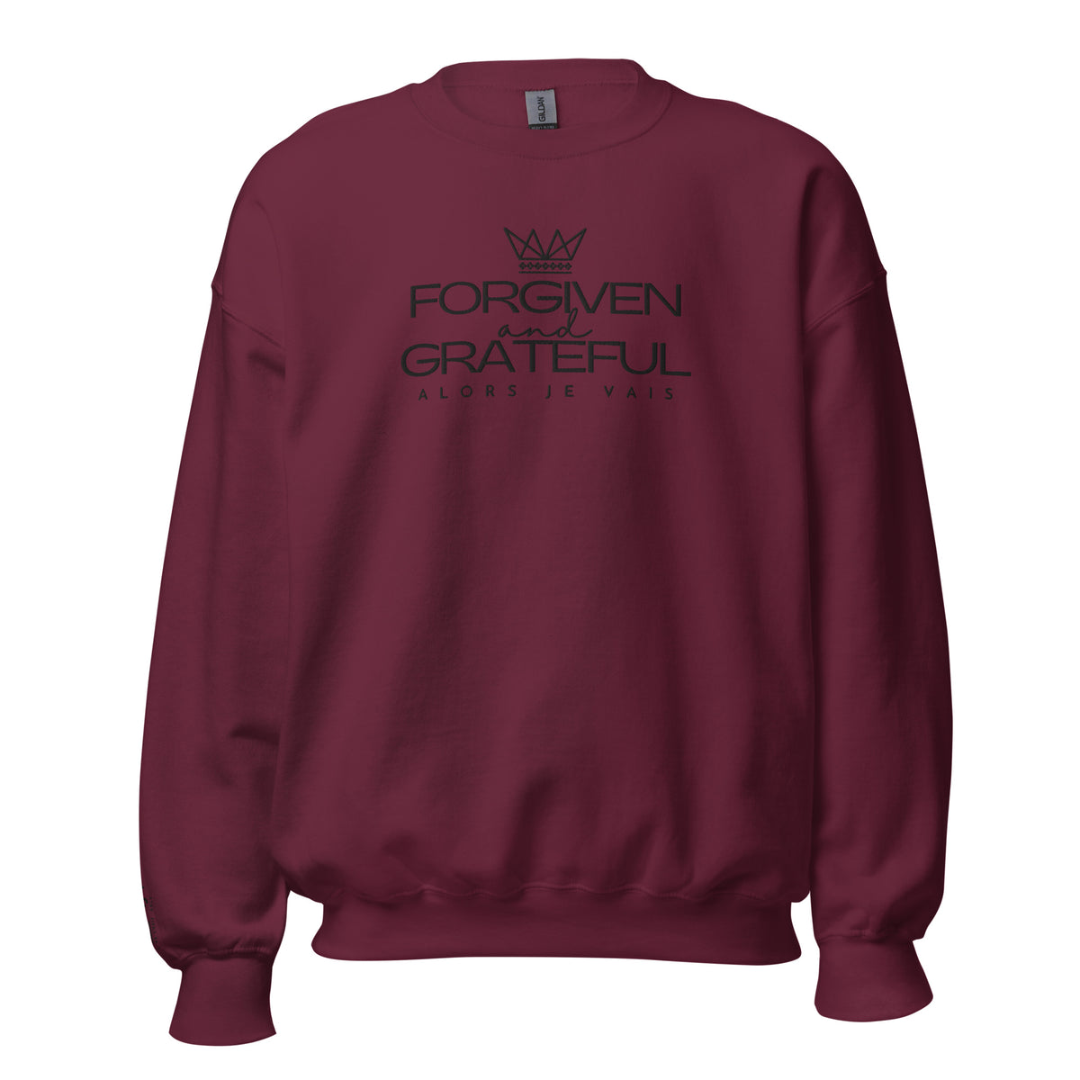 FORGIVEN AND GRATEFUL SWEATSHIRT -CC-W