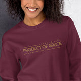 PRODUCT-OF-GRACE SWEATSHIRT (GOLD-W)