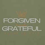 FORGIVEN AND GRATEFUL SWEATSHIRT (STYLE 2-B)