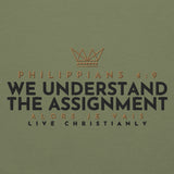 WE UNDERSTAND THE ASSIGNMENT SWEATSHIRT