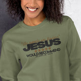 JESUS - HIS EXAMPLE WAS FLAWLESS SWEATSHIRT