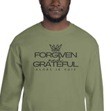 FORGIVEN AND GRATEFUL SWEATSHIRT -CC-W