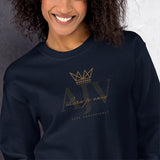 AJV ALORS JE VAIS LIVE CHRISTIANLY SWEATSHIRT (INITAL)