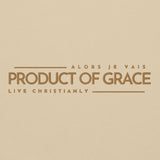 PRODUCT-OF-GRACE SWEATSHIRT (GOLD-W)