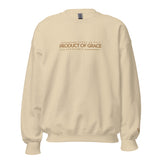 PRODUCT-OF-GRACE SWEATSHIRT (GOLD-W)