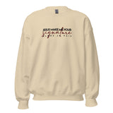 JESUS RED SIGNATURE SWEATSHIRT