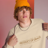 PRODUCT-OF-GRACE SWEATSHIRT (GOLD-W)