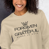 FORGIVEN AND GRATEFUL SWEATSHIRT -CC-W