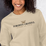 FORGIVEN AND GRATEFUL SWEATSHIRT (CLASSIC-W)