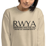 RWYA - REMEMBER WHO YOU ARE Sweatshirt