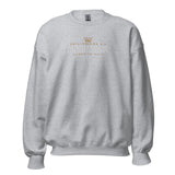 WE UNDERSTAND THE ASSIGNMENT SWEATSHIRT -GOLD ACCENT