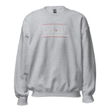 BE KIND - JESUS SAID SO SWEATSHIRT (STYLE 3RED ACCENT-B)