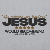 JESUS - HIS EXAMPLE WAS FLAWLESS SWEATSHIRT