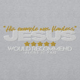 JESUS - HIS EXAMPLE WAS FLAWLESS! SWEATSHIRT (FAV!!!)