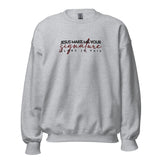 JESUS RED SIGNATURE SWEATSHIRT