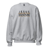 JESUS ... SIGNATURE BOLD+GOLD WORSHIP SWEATSHIRT