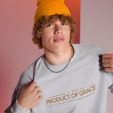 PRODUCT-OF-GRACE SWEATSHIRT (GOLD-W)