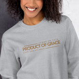 PRODUCT-OF-GRACE SWEATSHIRT (GOLD-W)