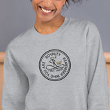 ROYALTY STAMP SWEATSHIRT