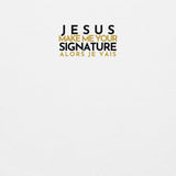 JESUS ... SIGNATURE BOLD+GOLD WORSHIP SWEATSHIRT