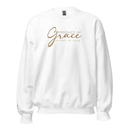 PRODUCT OF GRACE SWEATSHIRT (GOLD-FANCY-W)