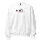 BE KIND JESUS SAID SO SWEATSHIRT STYLE RED-W