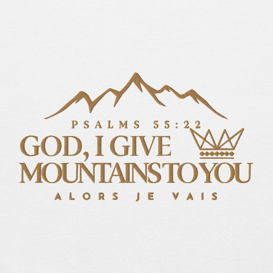 GOD I GIVE YOU MOUNTAINS SWEATSHIRT (GOLD EDITION