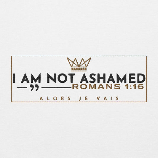 I AM NOT ASHAMED SWEATSHIRT (STYLE 3-W)