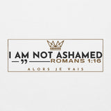 I AM NOT ASHAMED SWEATSHIRT (STYLE 3-W)