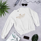 HOPE FAITH LOVE - GOLD Sweatshirt