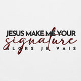 JESUS RED SIGNATURE SWEATSHIRT