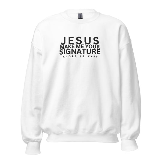 SIGNATURE JESUS W SWEATSHIRT