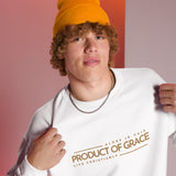 PRODUCT-OF-GRACE SWEATSHIRT (GOLD-W)