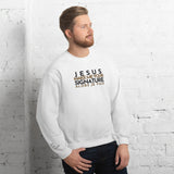 JESUS ... SIGNATURE BOLD+GOLD WORSHIP SWEATSHIRT